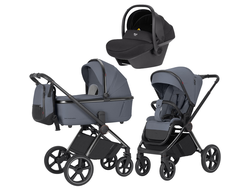 Коляска 3в1 Carrello Ultimo Cool Grey Chrome 2025 (Nova)