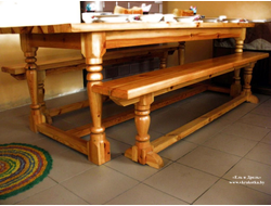 Деревянный стол,стул,садовая лавка,скамейка,стол из массива,лавка из массива,лавка для дачи цена,