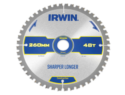 Диск пильный IRWIN IR MPP профессионал 260 x 2,8 x 30 (48 зуб.)