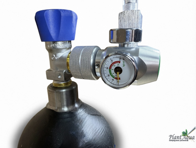 Готовый комплект CO₂ для аквариума: Редуктор WYIN R102 + Баллон 2 л (Cavagna W21.8)