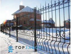Монтаж кованого сварного забора под ключ от производителя в Москве и Подмосковье