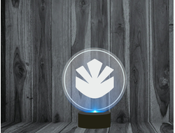 Светильник, ночник 3D Star Trek, Стартрек  №2