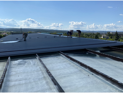 Утепление кровли пенополиуретаном