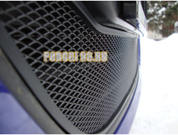 Защита радиатора Hyundai i20 2008-2012 black