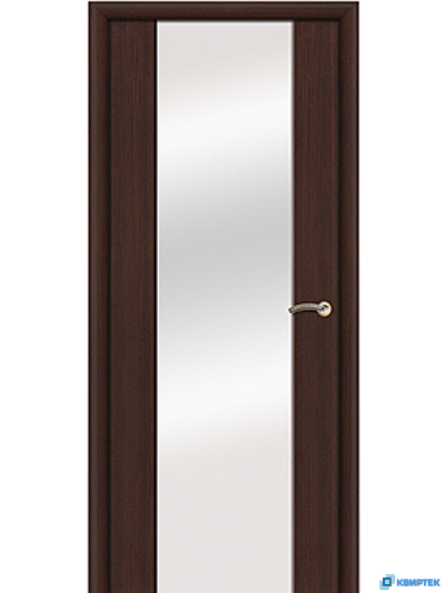 Дверь остекленная с покрытием ПВХ ДО-ТР1 Триплекс белый купить в Челябинске | КВИРТЕК