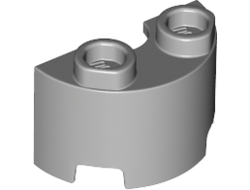 Cylinder Half 1 x 2 x 1, Light Bluish Gray (68013 / 6311384)