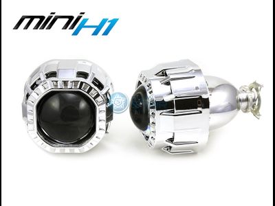 Комплект биксеноновых линз Morimoto Mini H1 G5, 2.5 дюйма, квадратная маска