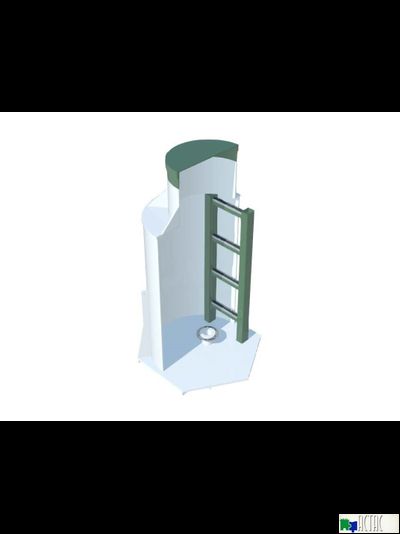 Кессон ТОПОЛ-ЭКО К-1 (муфта 120-133)
