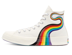 Кеды Converse Chuck Taylor 70 Pride белые высокие