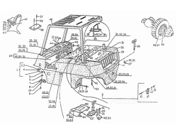 Общий вид ДВ 1792 (кузовные детали)