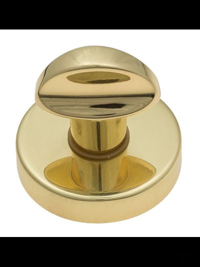 Фиксатор поворотный на круглом основании Fratelli Cattini WC 7-OLV полированная латунь