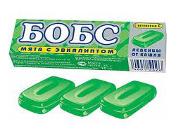 Бобс леденцы мята с эвкалиптом 35г