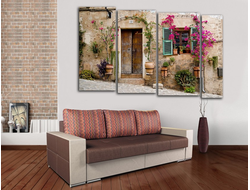 Модульная картина "Прогулка по Провансу"