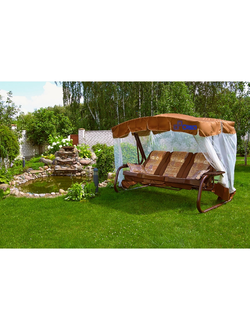 Качели садовые Ольса "Палермо Премиум" с591