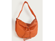 (АРТИКУЛ: 10071/1) СУМКА БОЛЬШАЯ, НАТУРАЛЬНАЯ КОЖА, ЯРКО-ОРАНЖЕВАЯ, ШИРОКИЙ РЕМЕНЬ ЧЕРЕЗ ПЛЕЧО