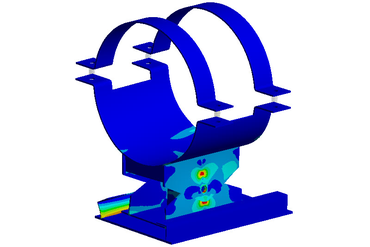Расчет опор трубопроводов нефти и газа