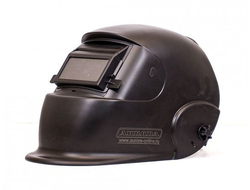 Маска сварщика Aurora A-12 Black Glass с поднимающимся светофильтром