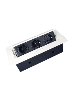 Выдвижной блок розеток 3XSCHUKO