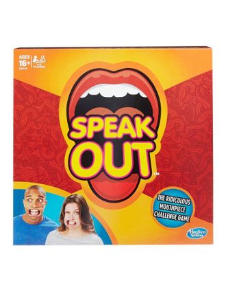 speak out, hasbro, игра, спик аут, спикаут, смешная игра, карточки, рот, роторасширитель, выговорись