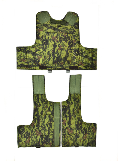 Жилеты скрытого и наружного ношения с бронезащитой БР-1, цвет ЦИФРА ЗЕЛЕНАЯ