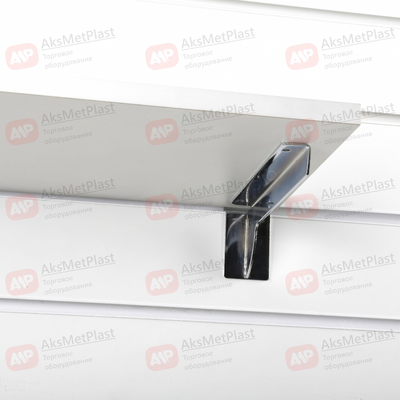 K200DX/SX Кронштейн 200мм под полку левый и правый хром, для экономпанелей