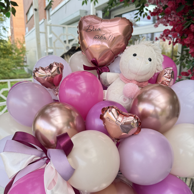 Коробка с мягкой игрушкой