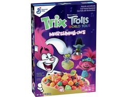 trix cereal trolls 297g. (США) завтрак