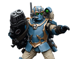 Имперская гвардия - Отпрыски Темпестус - 55-й полк Каппа-Орлов (Warhammer 40k) - КОЛЛЕКЦИОННАЯ ФИГУРКА 1/18 Astra Militarum Tempestus Scions Squad 55th Kappic Eagles Plasma Gunner (JT5048) - JOYTOY