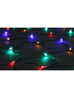 Сеть световая цветная