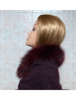 Итальянский палантин женский бордовый палантин с пайетками купить