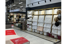 Оформление шарами магазина, офиса