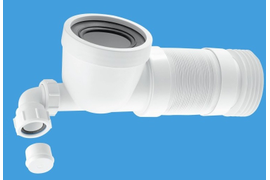 Замена гофры унитаза