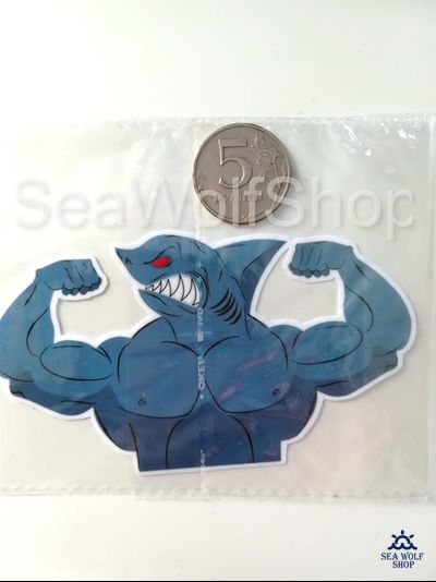 Наклейка сувенир оракал Акула №86