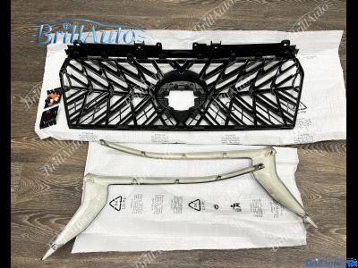 Решетка Toyota Prado 150 рестайлинг 2018+ TRD черная