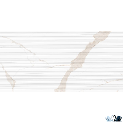 Плитка настенная Eurotile Statuario Gold decor 30 х 60 см под мрамор