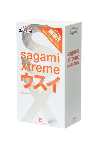 720/1 ПРЕЗЕРВАТИВЫ ЛАТЕКСНЫЕ SAGAMI XTREME 0.04MM №15