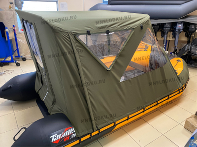 Тент ходовой Таймень NX 3600 PRO MAX вид справа