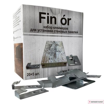 Крепления для стеновых панелей Fin Or (1 кор./25 шт)