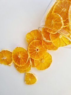 Фруктовые чипсы апельсиновые