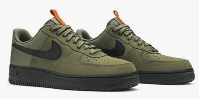 Nike Air Force 1 Low 07 (Хаки) Арт 12 сбоку