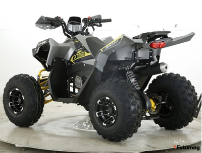 Квадроцикл бензиновый MOTAX GRIZLIK RAPTOR D125 LUX желтый