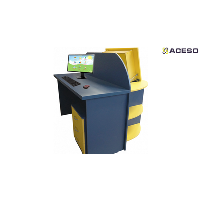 Логопедический стол «Антошка» (2 модуля)