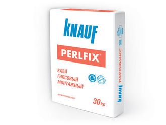 Купить клей KNAUF PERLFIX Кнауф Перлфикс 30 кг в Ангарске, Иркутске, Усолье- Сибирском