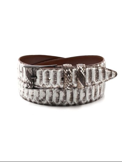 Ремень мужской 38 мм PY-b-0008 из змеиной кожи