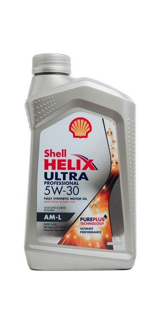 SHELL Helix Ultra Professional AM-L 5W30 синт. мот. масло 1л