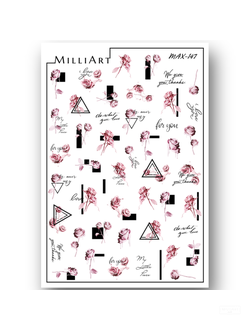 Слайдер-дизайн MilliArt Nails MAX-147