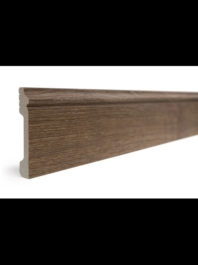 Напольный плинтус Decor-Dizayn 005-92SH, влагостойкий, ударопрочный, 2,4 метра