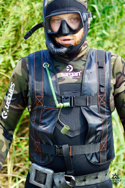 Разгрузочный жилет Spearfishing с поддувом р.XXL