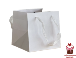 Пакет для торта Белый, 25х25х25 см