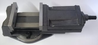 Тиски станочные с поворотной основой 100 мм QH100